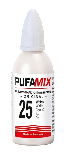 Pufas Pufamix Universal Abtön- 20 ml Konzentrat PG3 25 Weiß